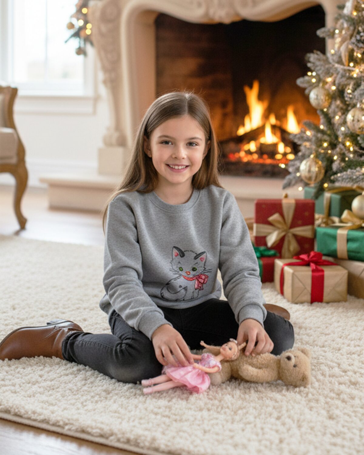 Kiisuga pusa lastele