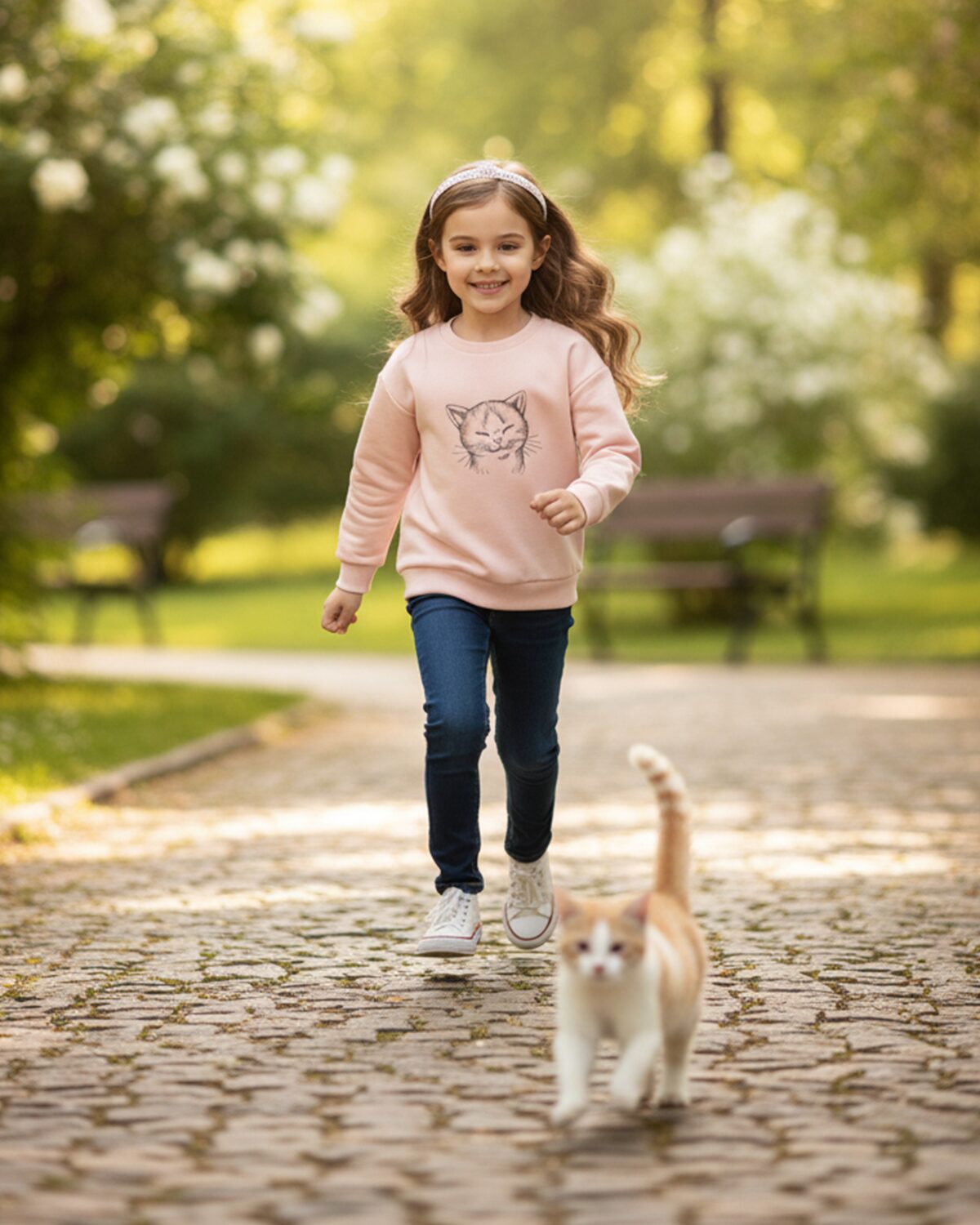 Kassi ja nimega pusa lastele