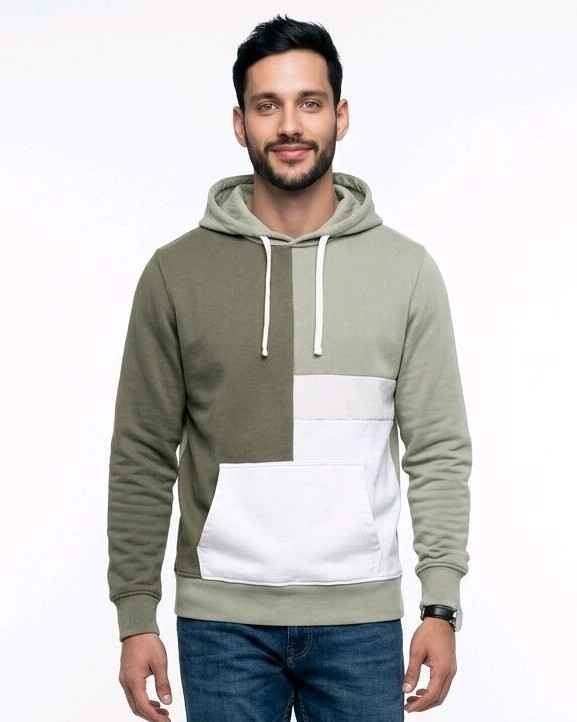 Kapuutsiga pusa "Color Block"